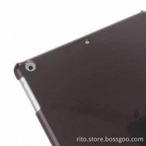 New Silicone Glossy Hard Cover for iPad Air